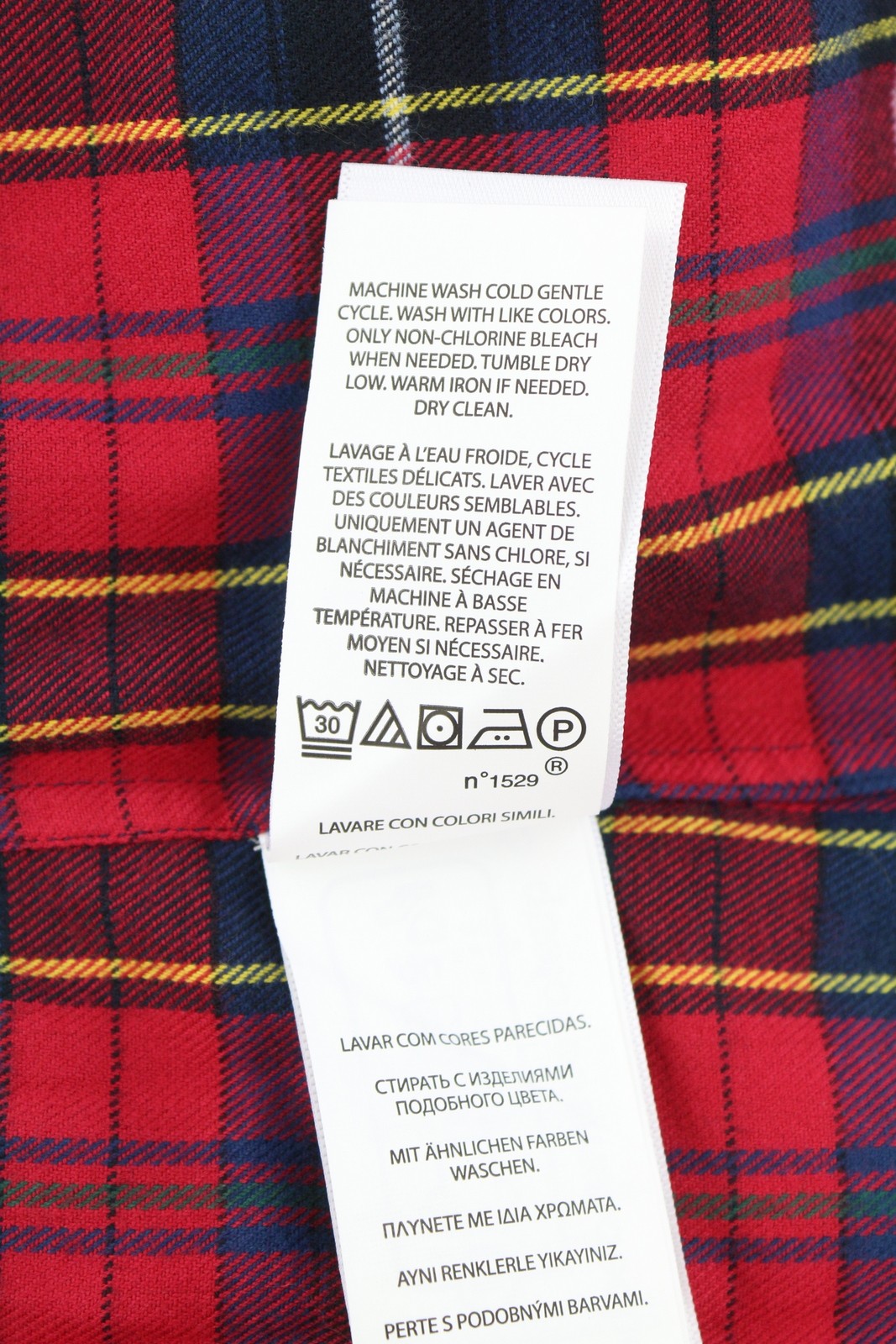 RALPH LAUREN Men Shirt 2XL Red Plaid Flannel Custom Fit Button-Up Logo RRR159