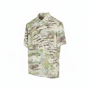 RALPH LAUREN Men Shirt XS Patterned Classic Fit Spread Neck Short Sleeve RRP249