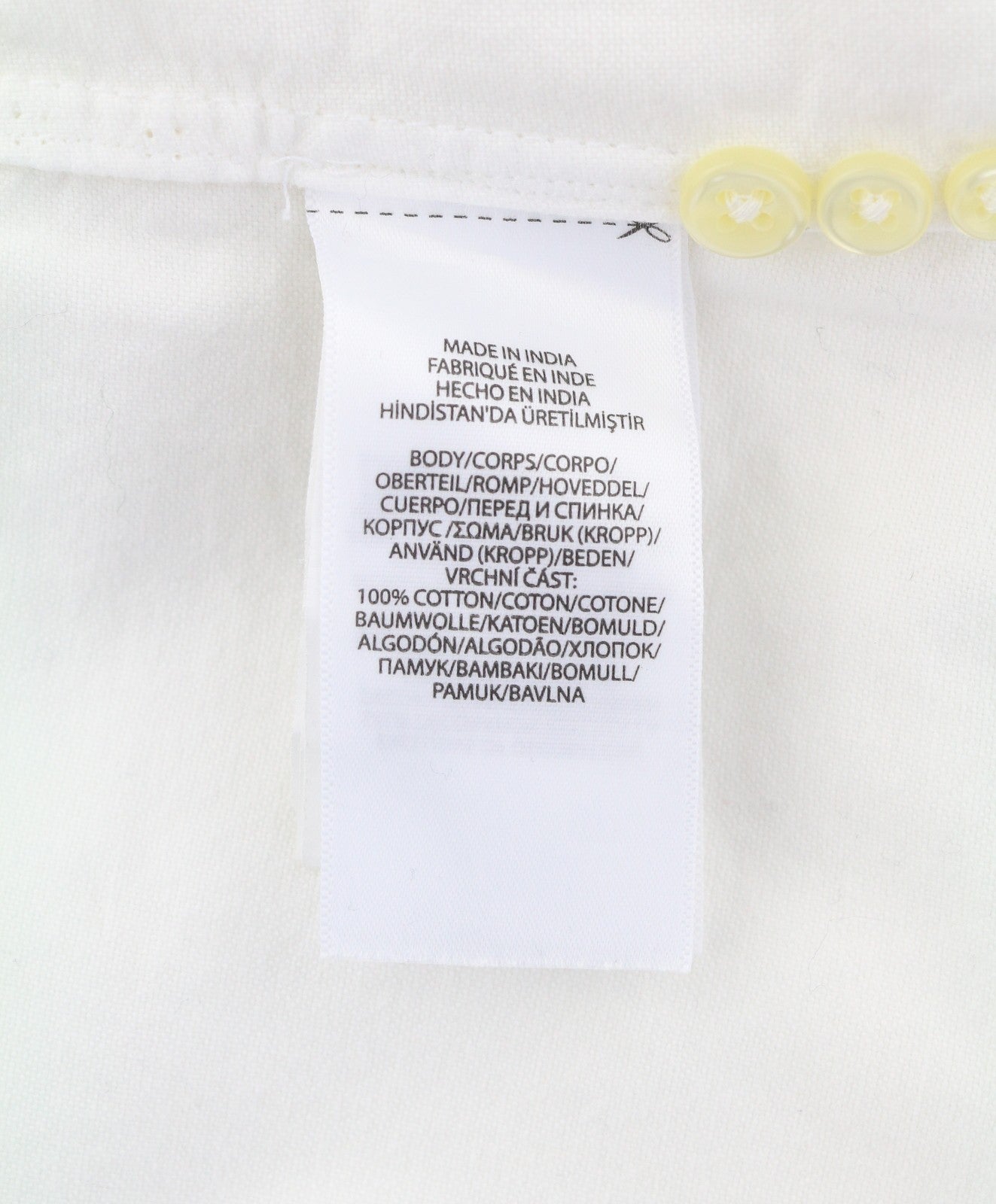 RALPH LAUREN Core Replen Men Shirt S White Button-Down Neck Slim Fit RRP159