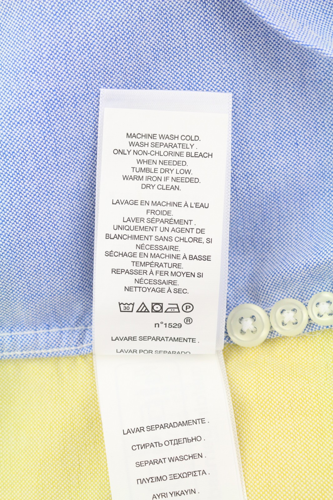 RALPH LAUREN Men Shirt 2XL Colourful Button-Down Neck Custom Fit Casual RRP230