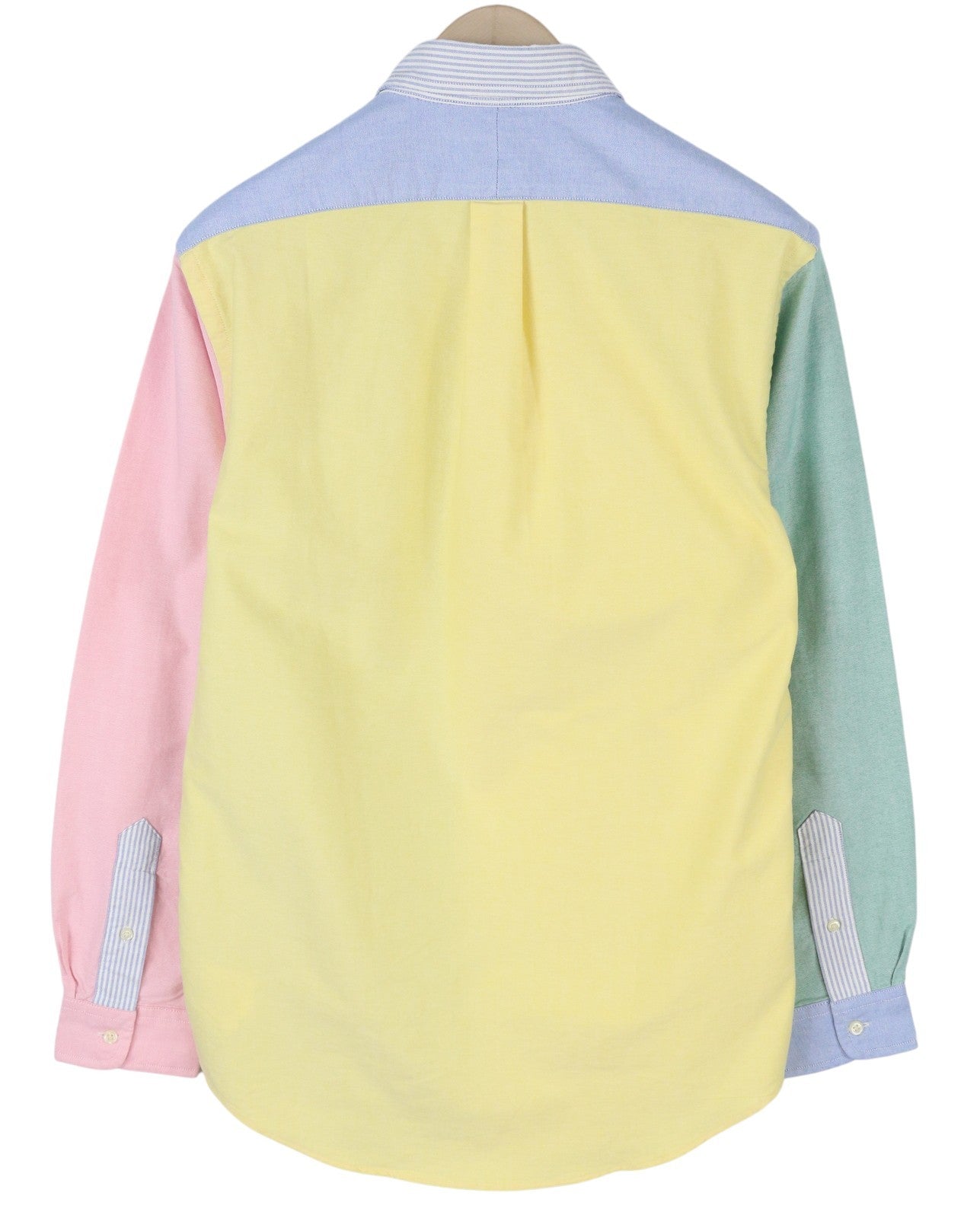 RALPH LAUREN Men Shirt M Colourful Button-Down Neck Custom Fit Casual RRP230