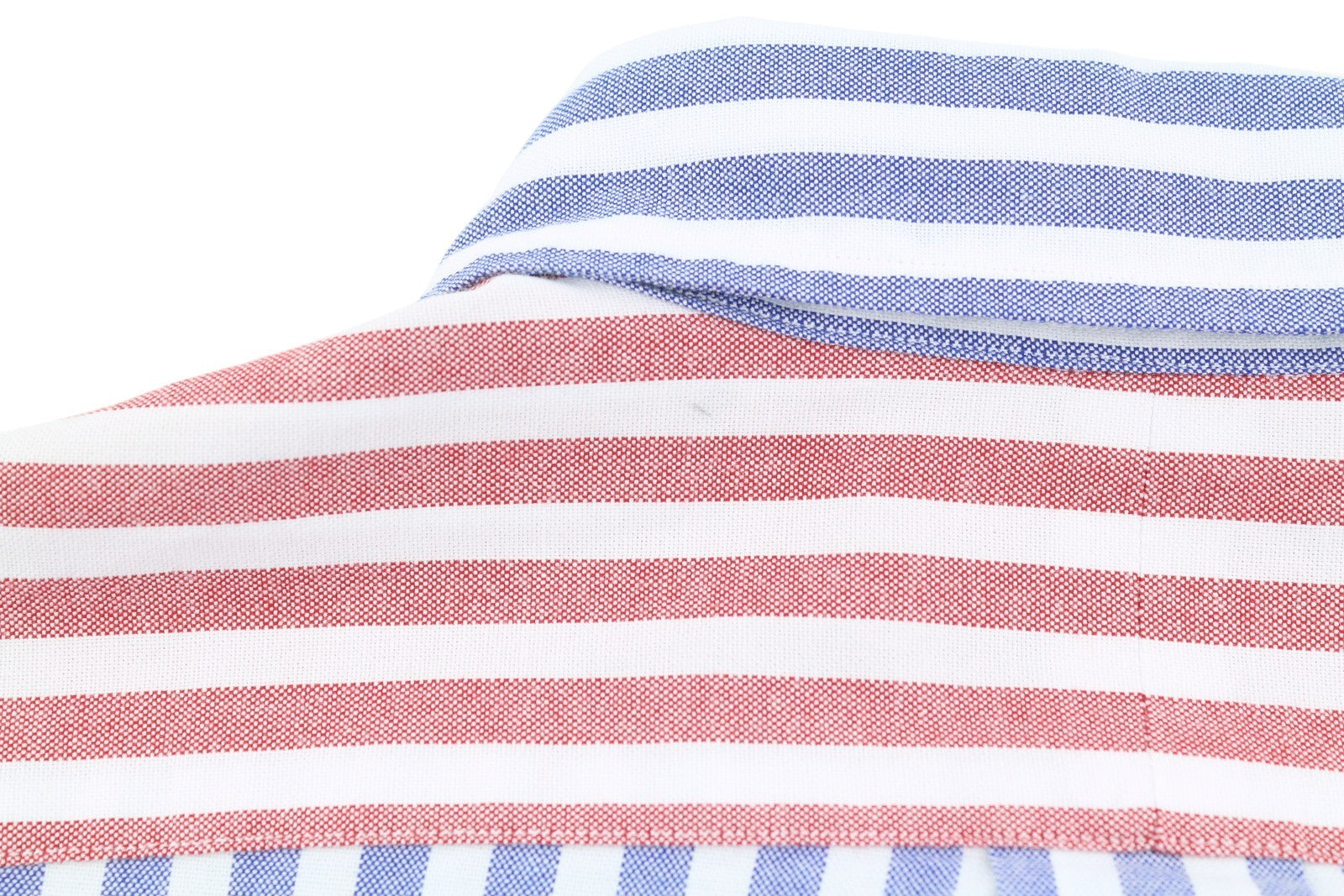 RALPH LAUREN Men Shirt M Striped Button-Down Neck Patch Pocket Custom Fit RRP219