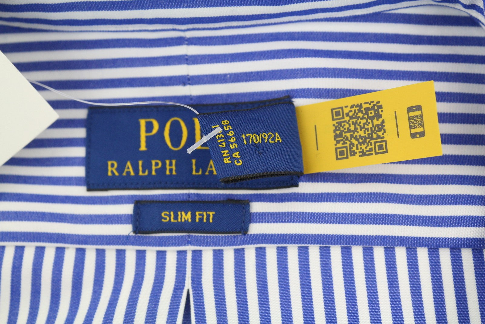RALPH LAUREN Core Replen Men Shirt S Stretch Custom Fit Striped Button Down