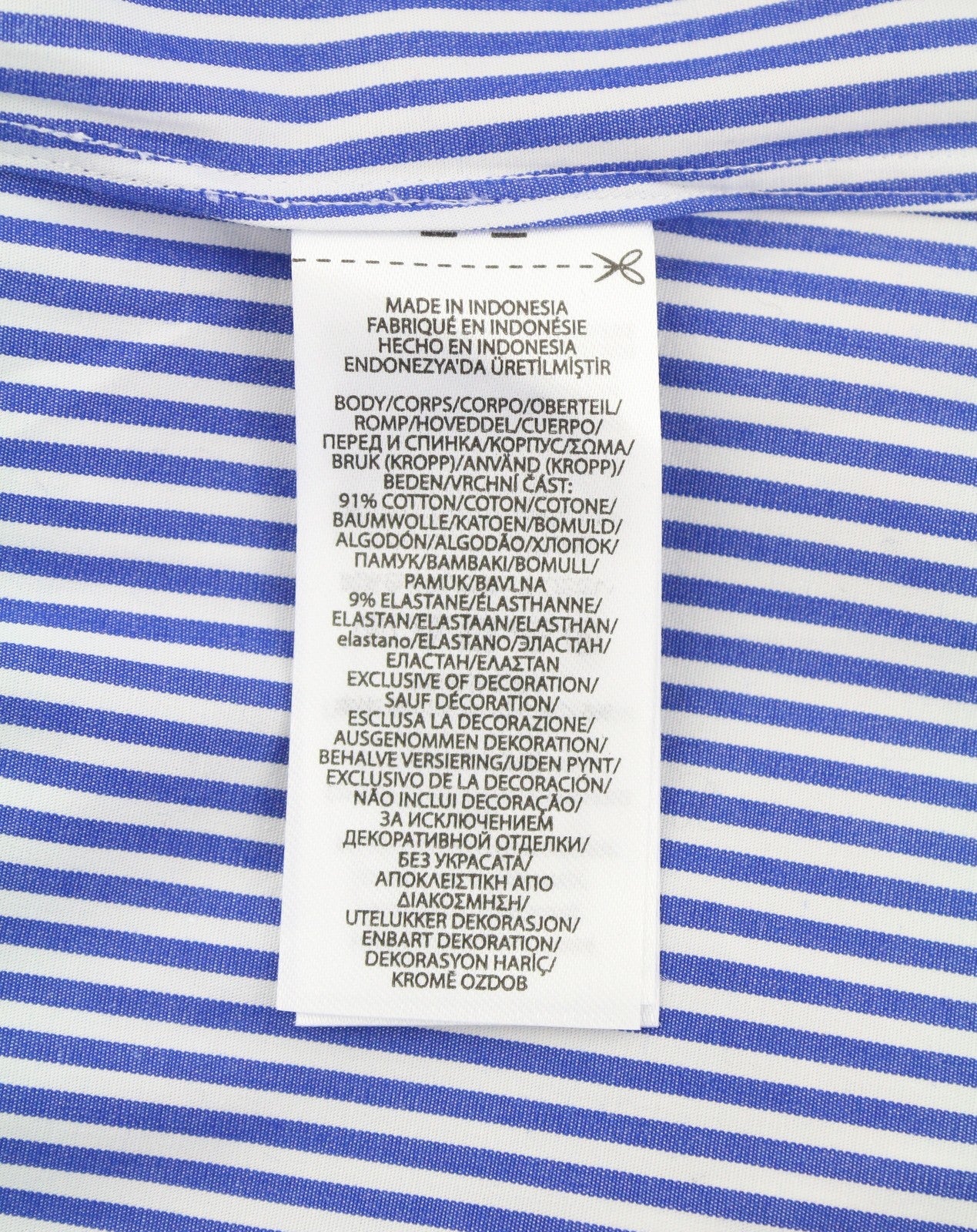 RALPH LAUREN Core Replen Men Shirt S Stretch Custom Fit Striped Button Down