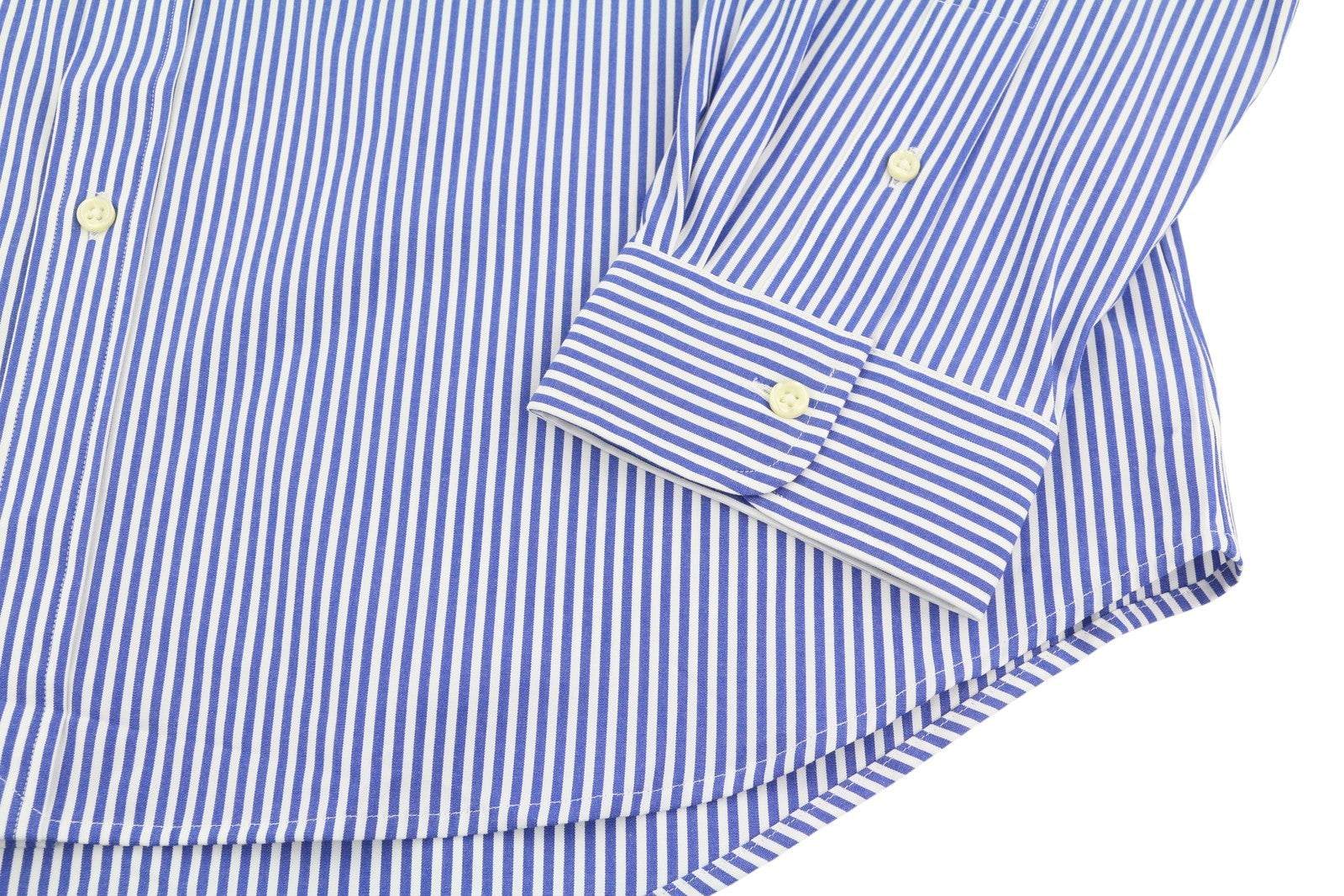 RALPH LAUREN Core Replen Men Shirt XL Stretch Custom Fit Striped Button Down