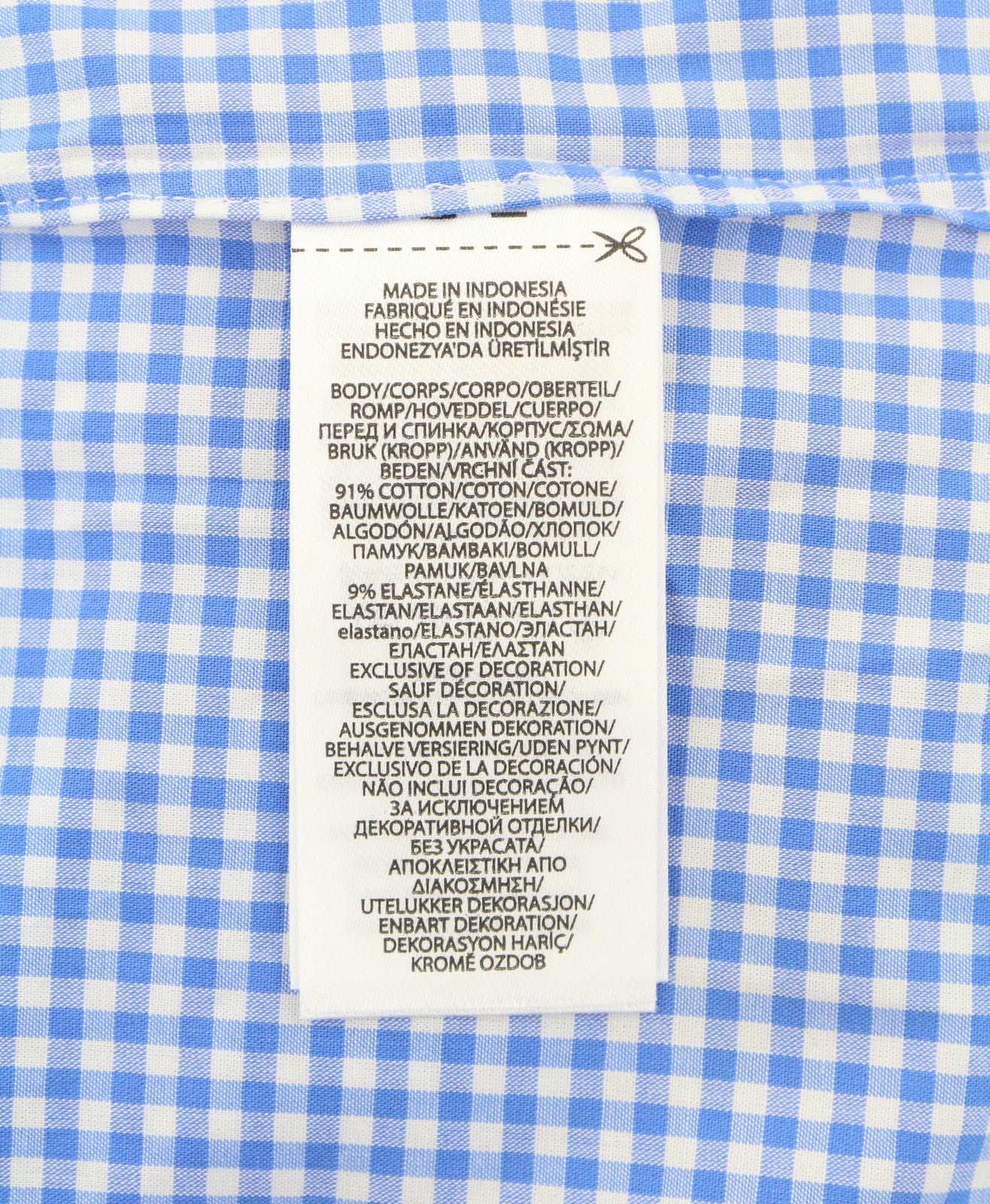 RALPH LAUREN Core Replen Men Shirt 2XL Blue Check Button-Down Custom Fit RRP159