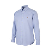 RALPH LAUREN Core Replen Men Formal Shirt M Blue Button Down Neck Custom RRP149