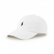 RALPH LAUREN Core Replen Men Cap OS White Embroidered Logo Baseball Unisex