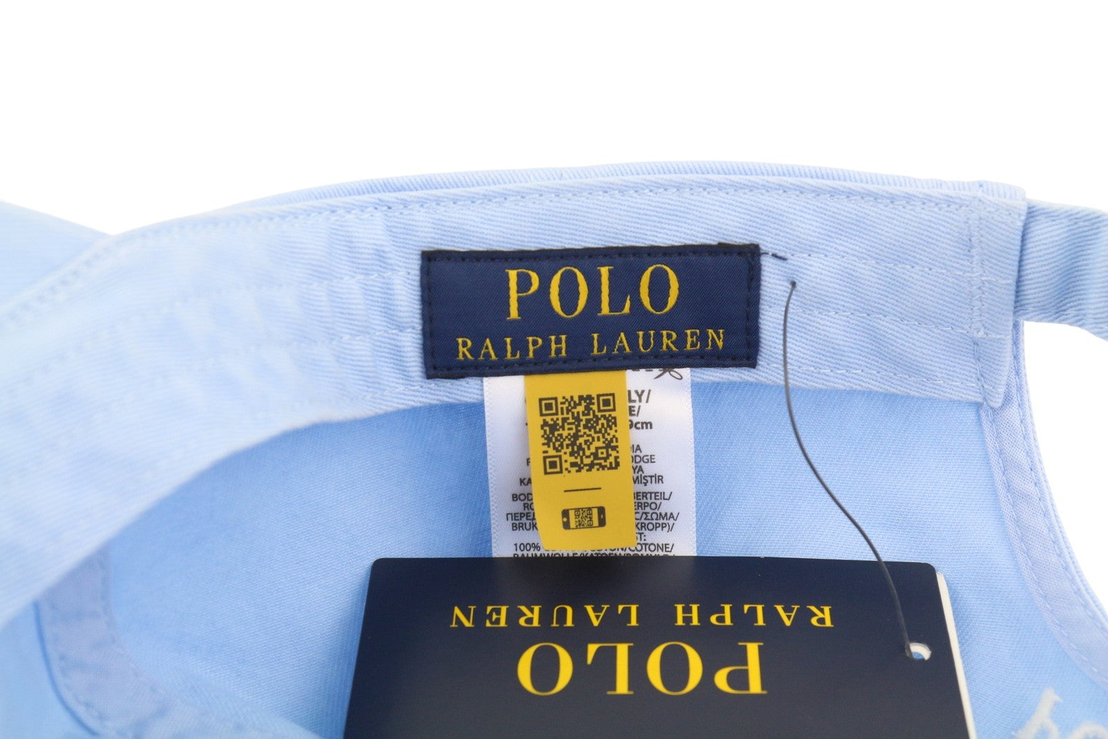 RALPH LAUREN Classic Sport Men Cap OS Blue Embroidered Logo Baseball Unisex