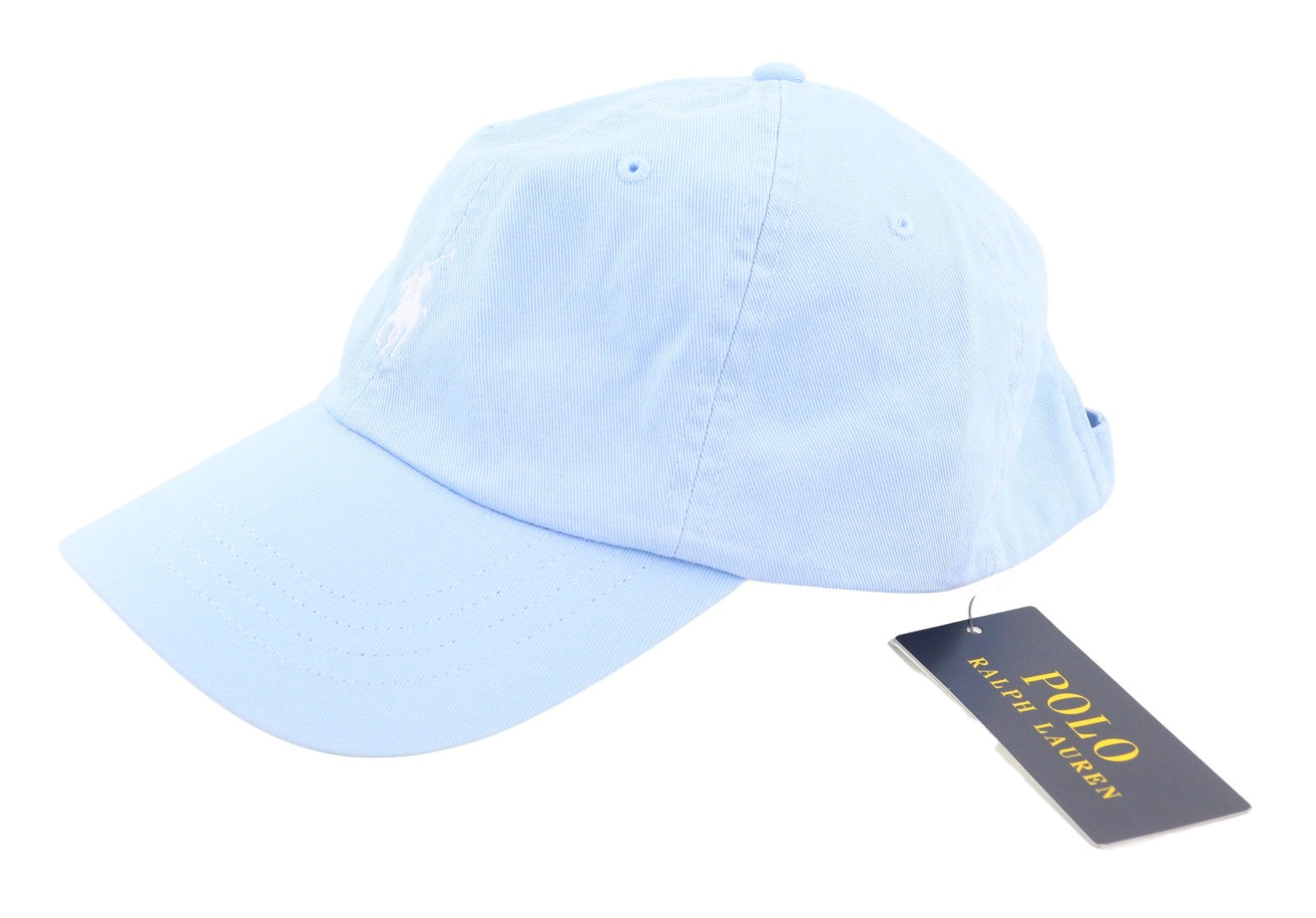 RALPH LAUREN Classic Sport Men Cap OS Blue Embroidered Logo Baseball Unisex