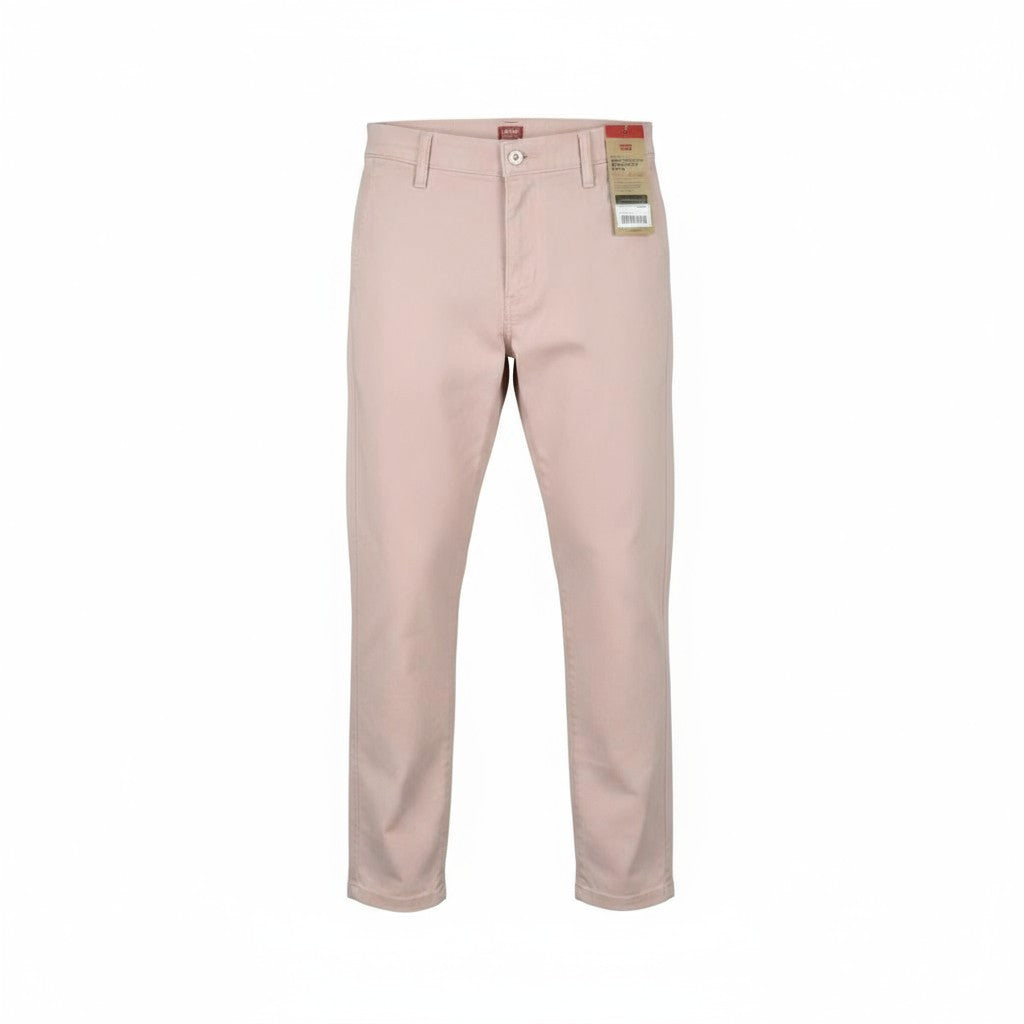 LEVI'S XX Chino Men Trousers W31/L32 Pink Standard Taper Stretch Extensible