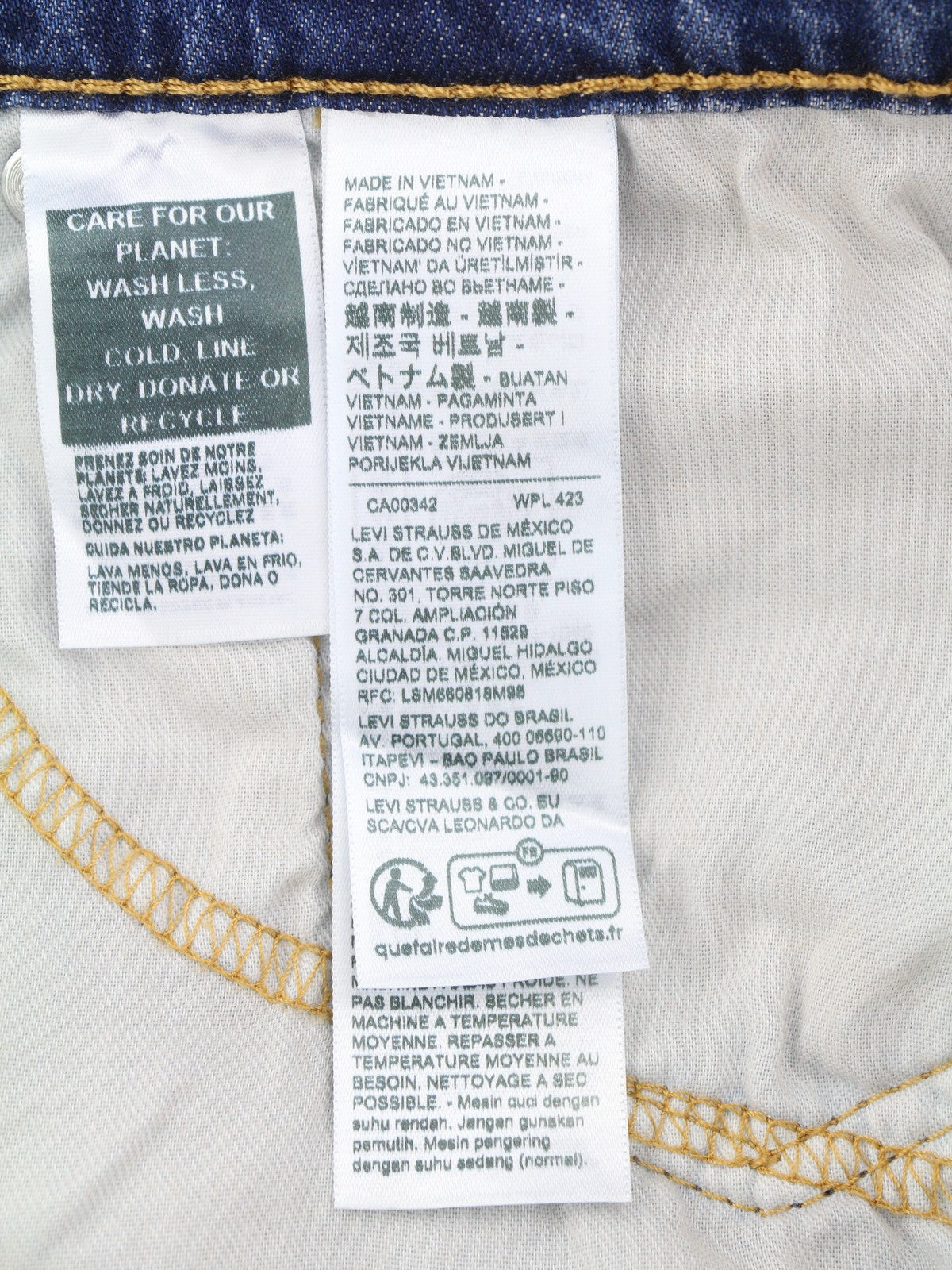 LEVI'S 511 vyriški džinsai W38/L34 mėlyni, išblukę, lengvi, tamprūs, prailginami. 