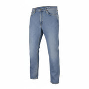 LEVI'S 511 vyriški džinsai W38/L34 Slim Flex Stretch su prailginamu užtrauktuku, išblukusia mėlyna spalva 