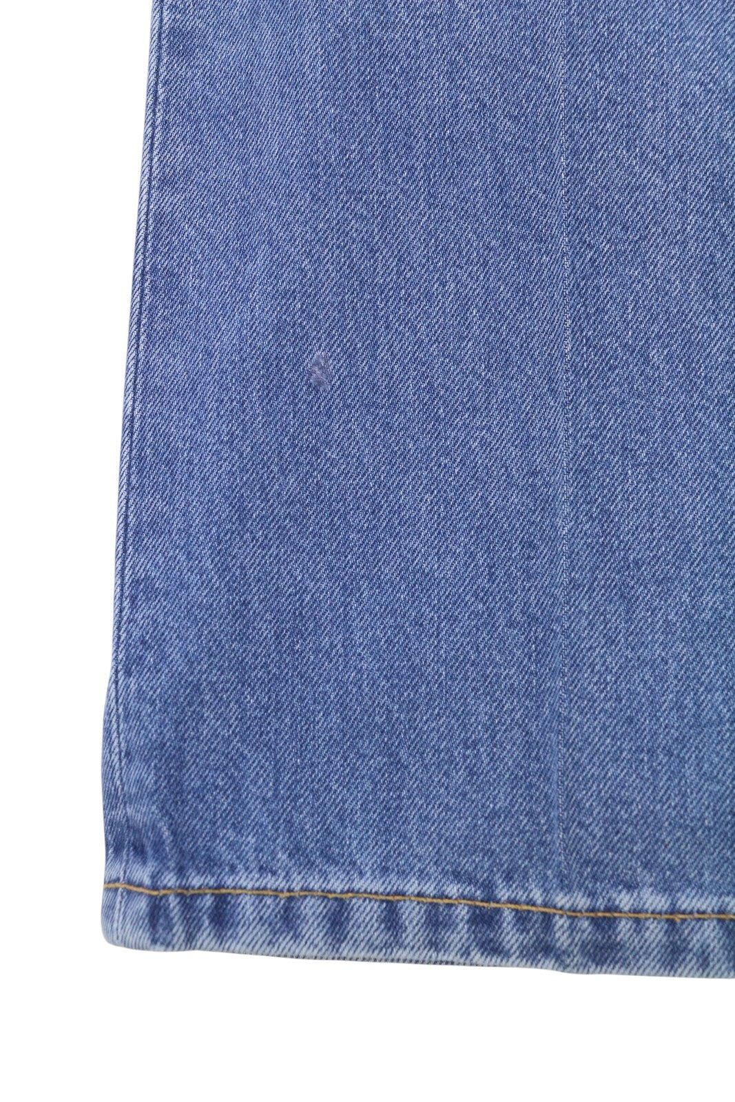 LEVI'S Sta-Prest vyriški džinsai W28/L30 Premium Flare Big E Zip Fly Denim Blue 