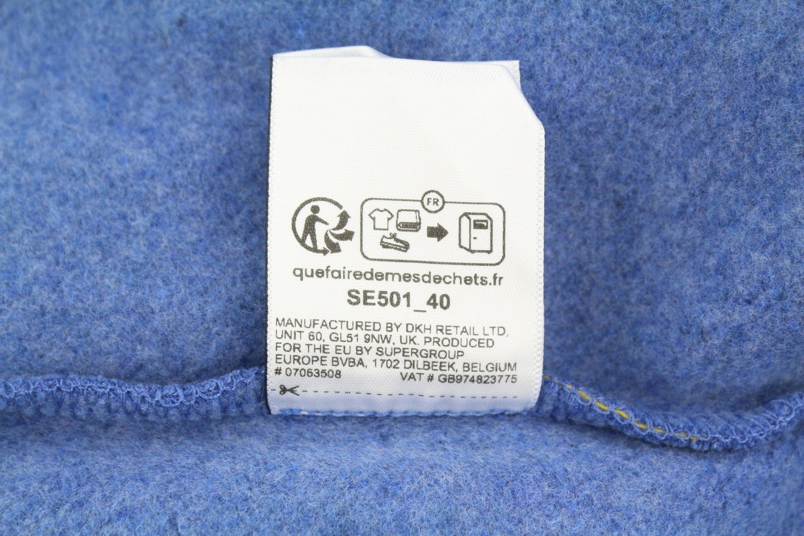 SUPERDRY Lo-Fi Outdoors Graphic Crew Men Sweatshirt M Blue Melange Pullover