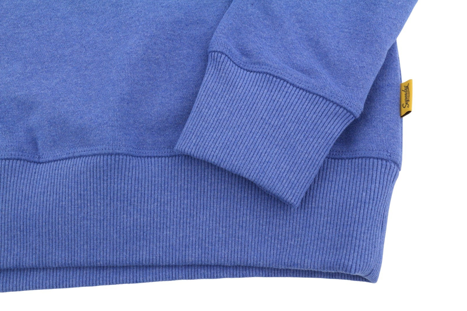 SUPERDRY Lo-Fi Outdoors Graphic Crew Men Sweatshirt M Blue Melange Pullover