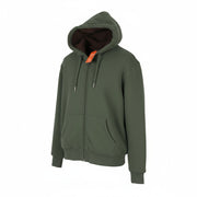 SUPERDRY Borg Lined Ziphood Men Hoodie M Green Sherpa Lined Pockets Full Zip
