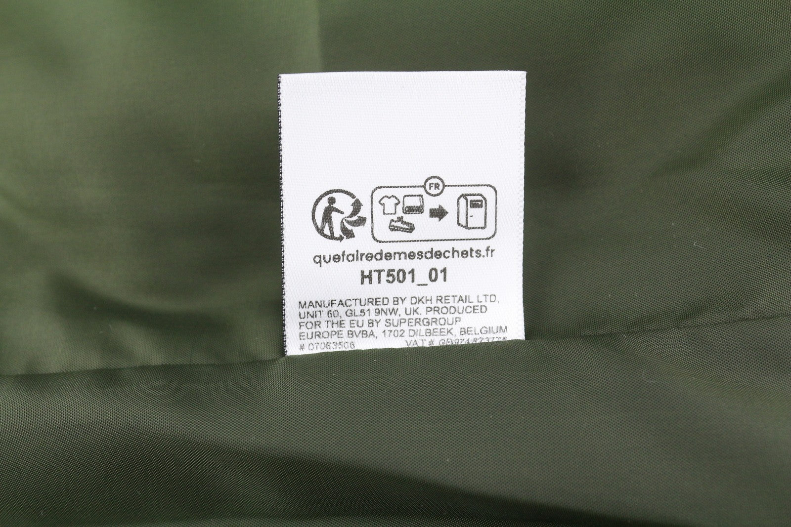 SUPERDRY Quilted Estate Coach Men Jacket M Green Corduroy Collar Lightweight