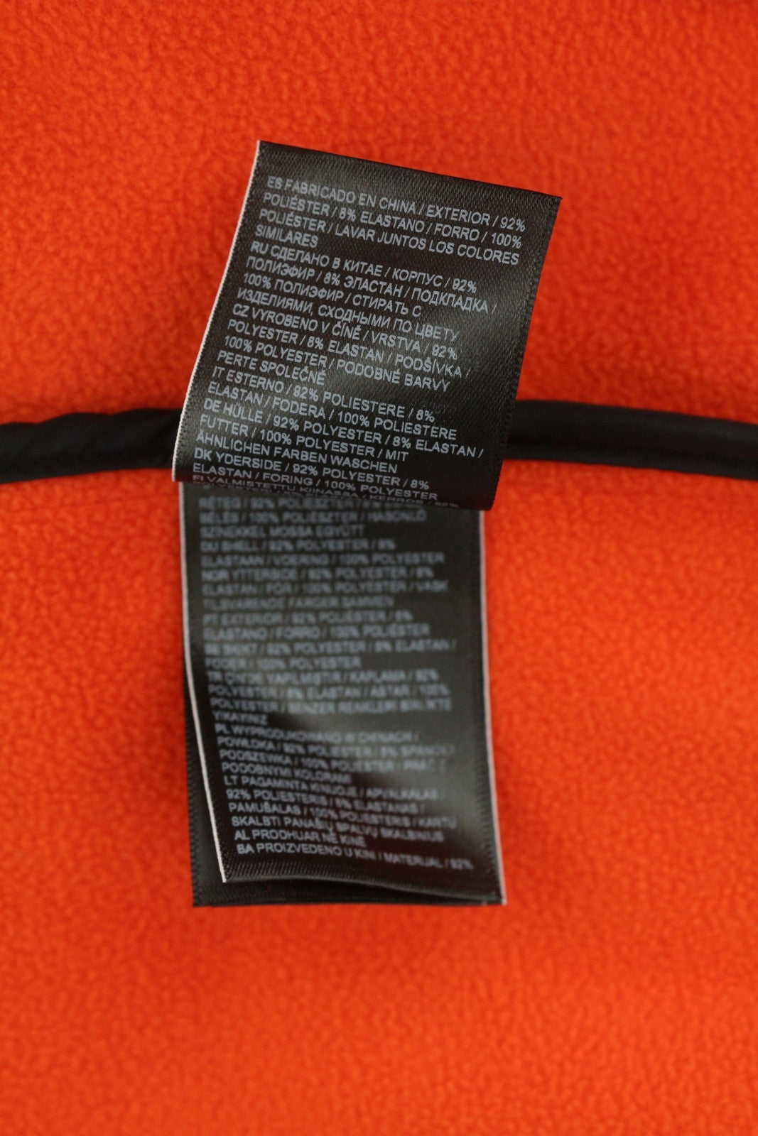 SUPERDRY Hooded Soft Shell Men Jacket 2XL Evolution Full Zip Lightweight Orange