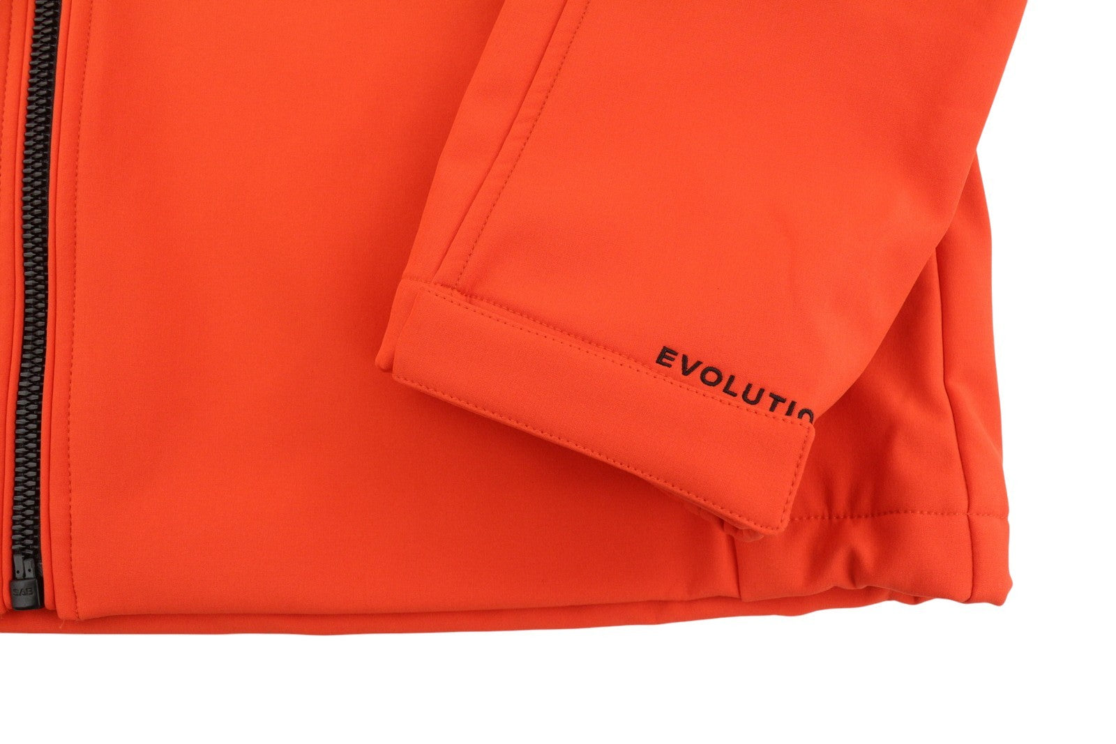 SUPERDRY Hooded Soft Shell Men Jacket 2XL Evolution Full Zip Lightweight Orange