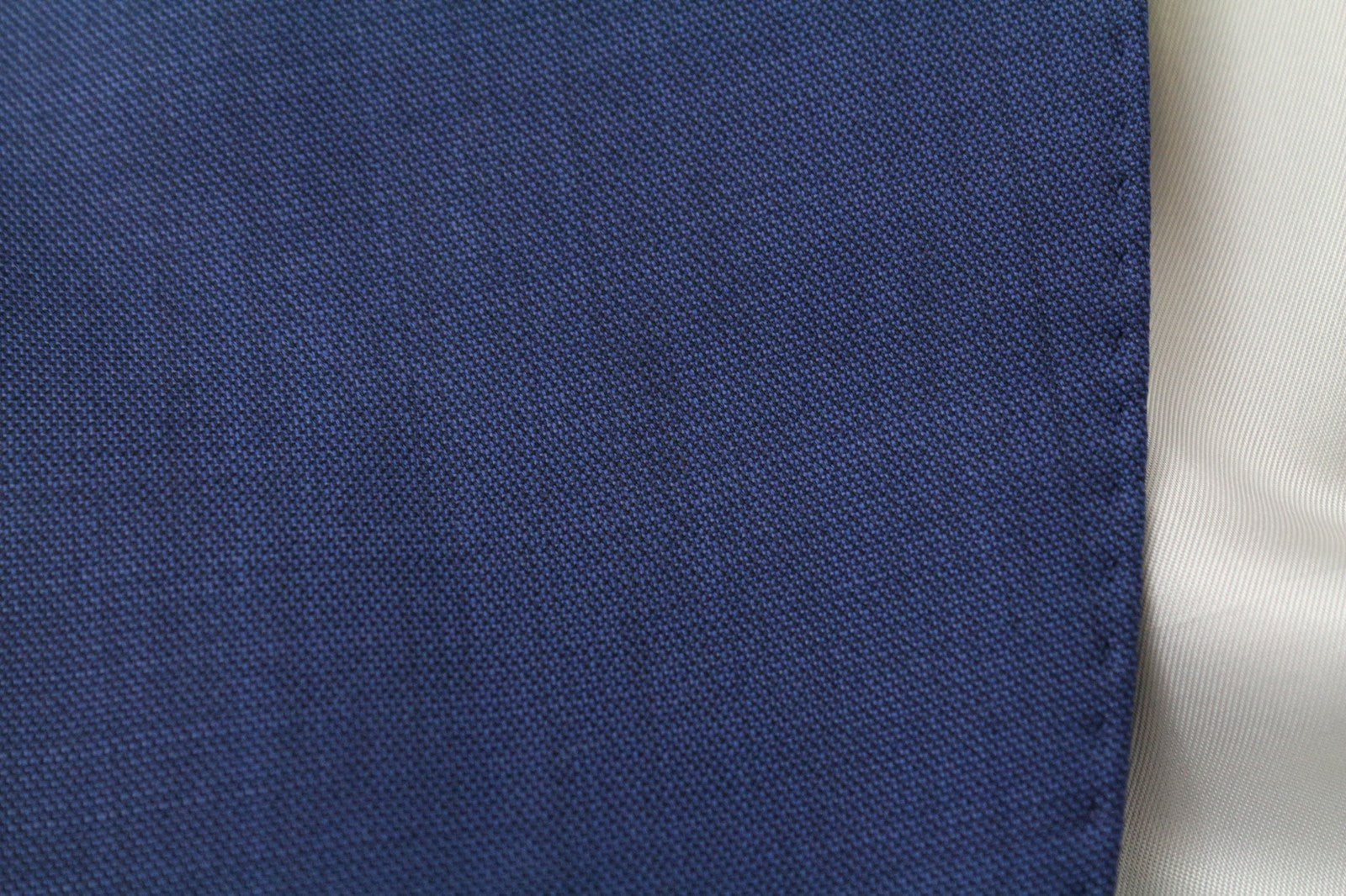 „SUITSUPPLY Napoli“ vyriškas švarkas UK36R mėlynas vilnonis vieneilis švarkas su įpjova atvarte 