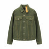 Green Denim Jacket