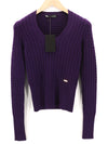 Purple Wool Jumper