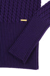 Purple Wool Jumper