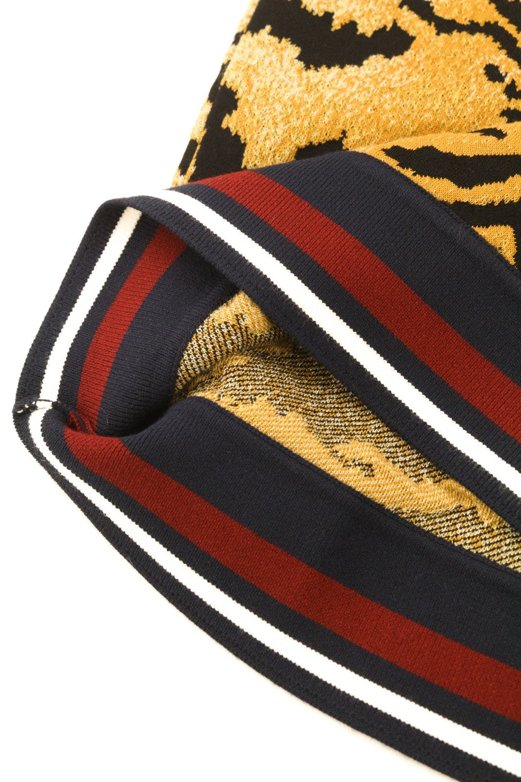 DSQUARED2 moteriška geltonai ruda S dydžio trumpa suknelė su gyvūnų raštu ir apykakle 