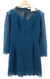 Blue Polyester Dress
