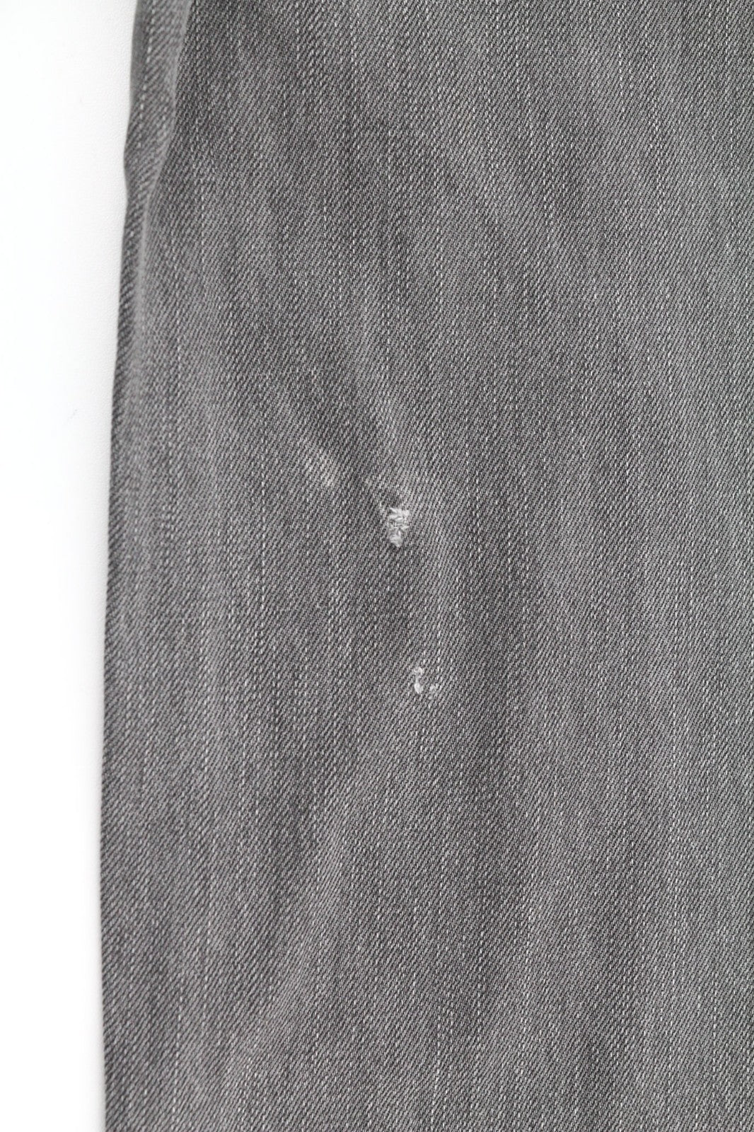 NUDIE JEANS Conny Org. Fog Men's M Grey Organic Cotton Polo Denim Jacket