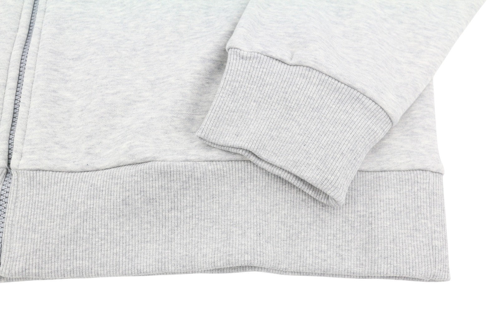 GANT Retro Logo vyriškas džemperis su užtrauktuku, šviesiai pilkas melanžas, ilgomis rankovėmis, RRP149 