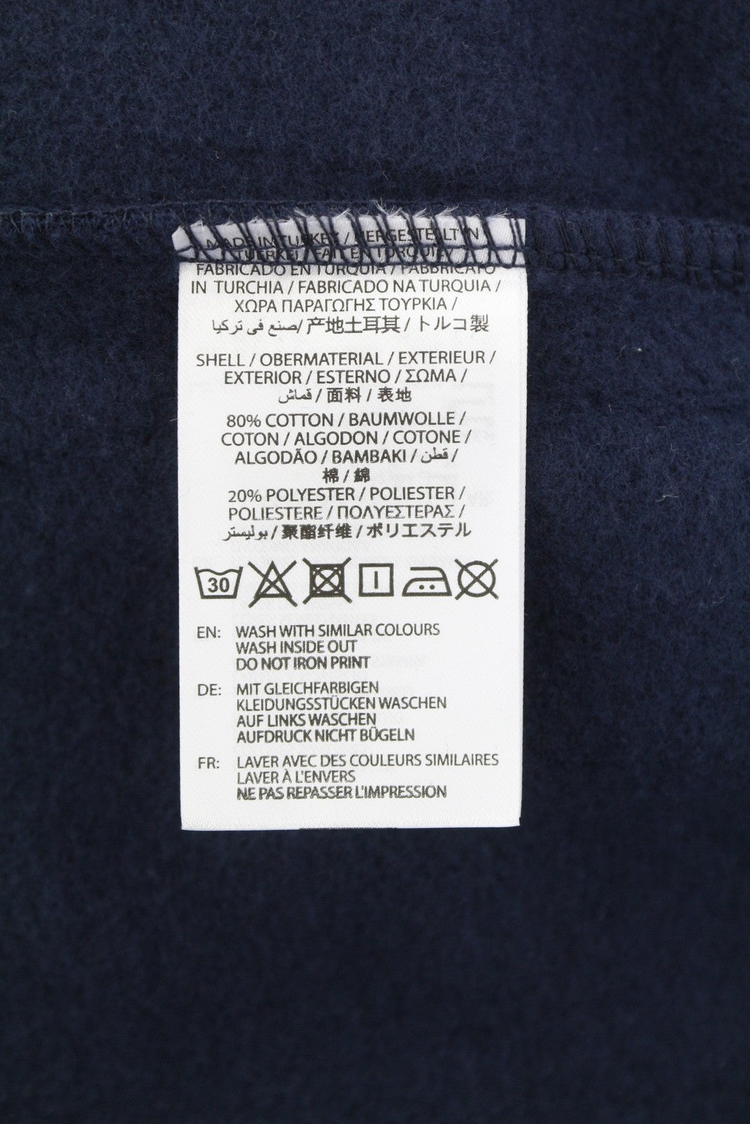 GANT New Haven Women Hoodie M Evening Blue Kangaroo Pocket Hooded Logo Pullover