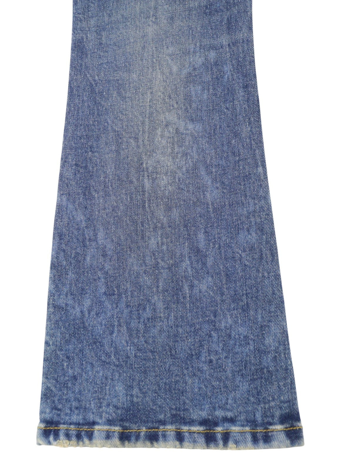 R13 Kick Fit Women Jeans 25 Kelly Stretch Flare Cropped Ankle Faded Blue RRP699