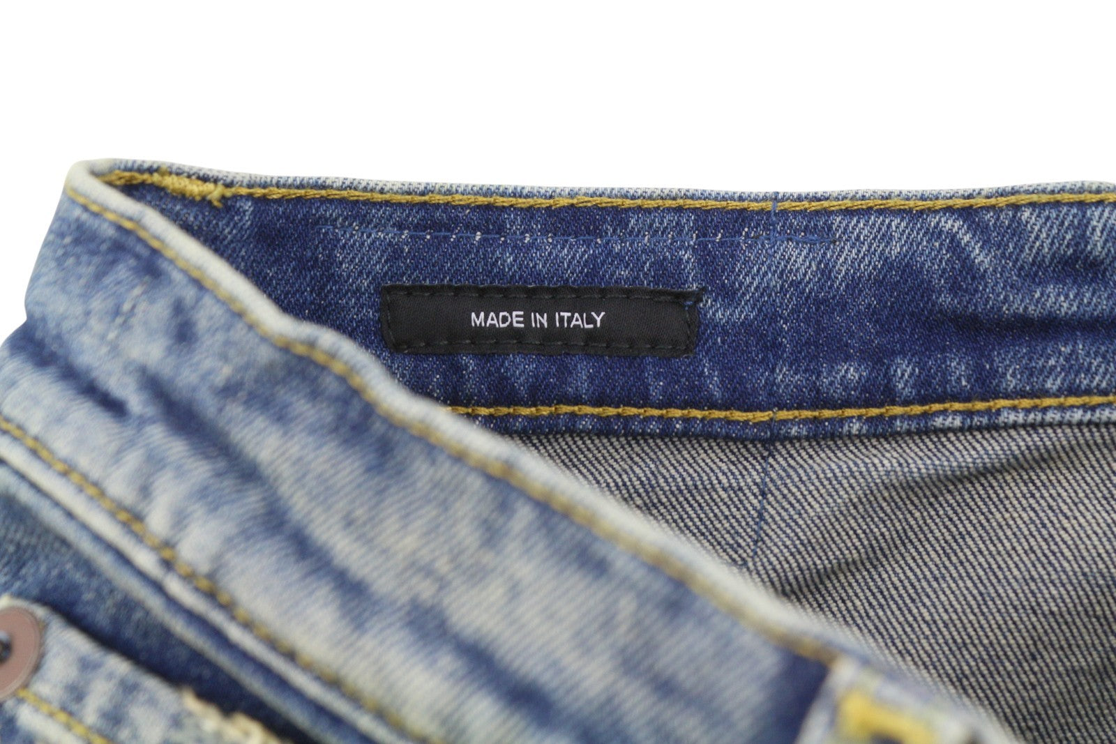 R13 Jane Women Jeans 28 Kelly Stretch Flared Leg Faded Blue Zip PF25 RPRP645