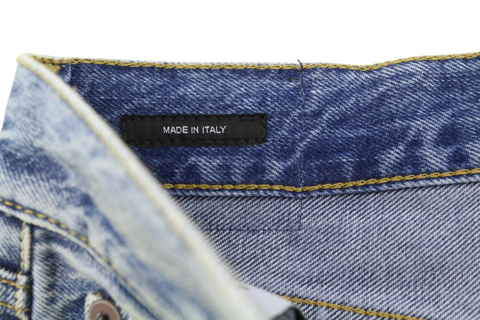 R13 Cuffed X-BF Women Jeans 32 Jasper Straight Fit Whiskers Faded Denim FW25