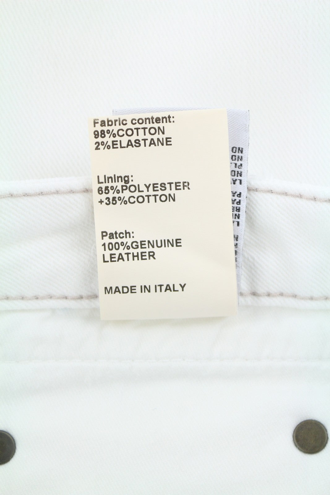 R13 berniukiški tiesūs moteriški džinsai 29 Bale balti trumpi džinsai su užtrauktuku iki kulkšnies PS25 RRP499 