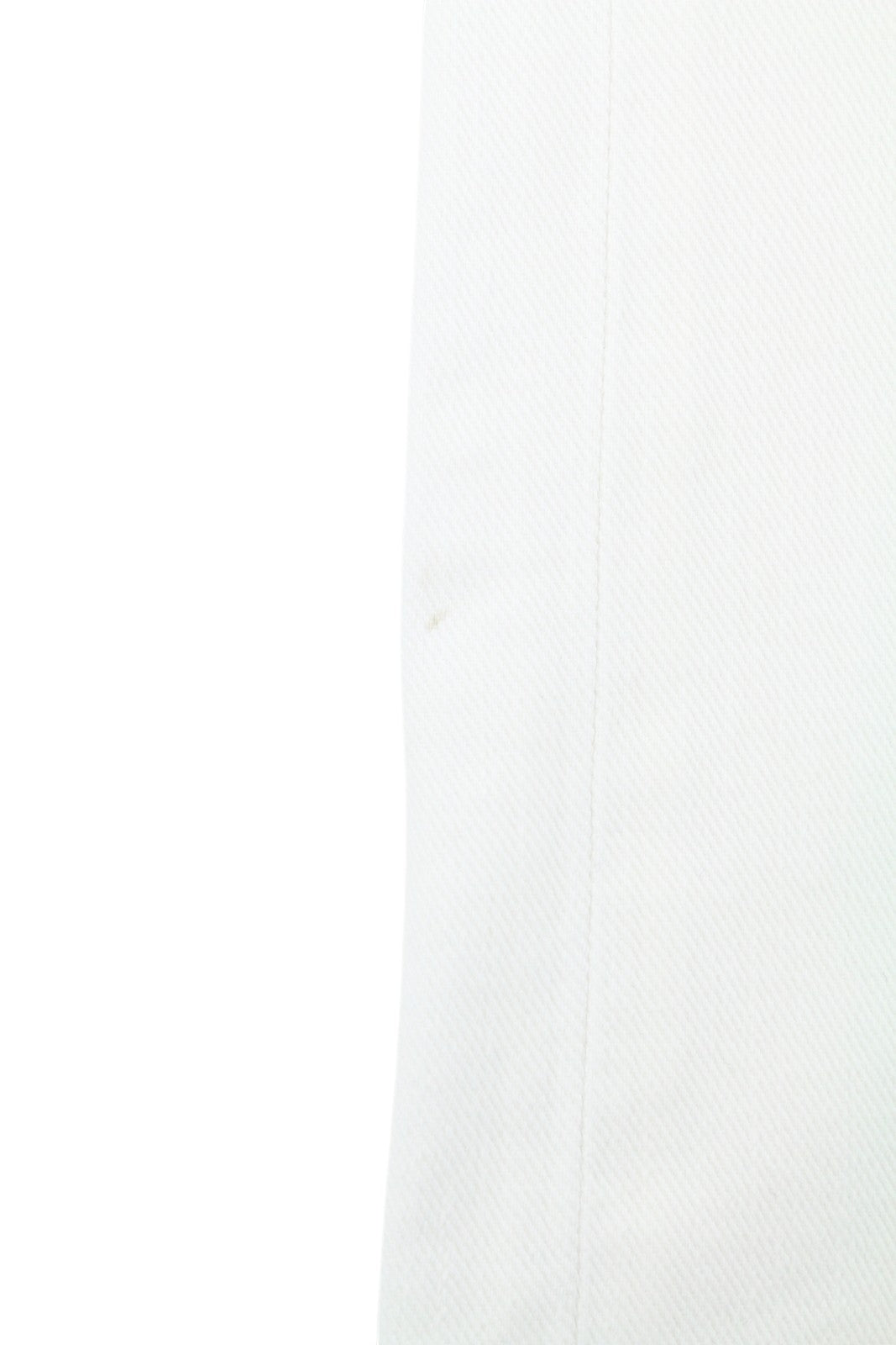 R13 berniukiški tiesūs moteriški džinsai 29 Bale balti trumpi džinsai su užtrauktuku iki kulkšnies PS25 RRP499 