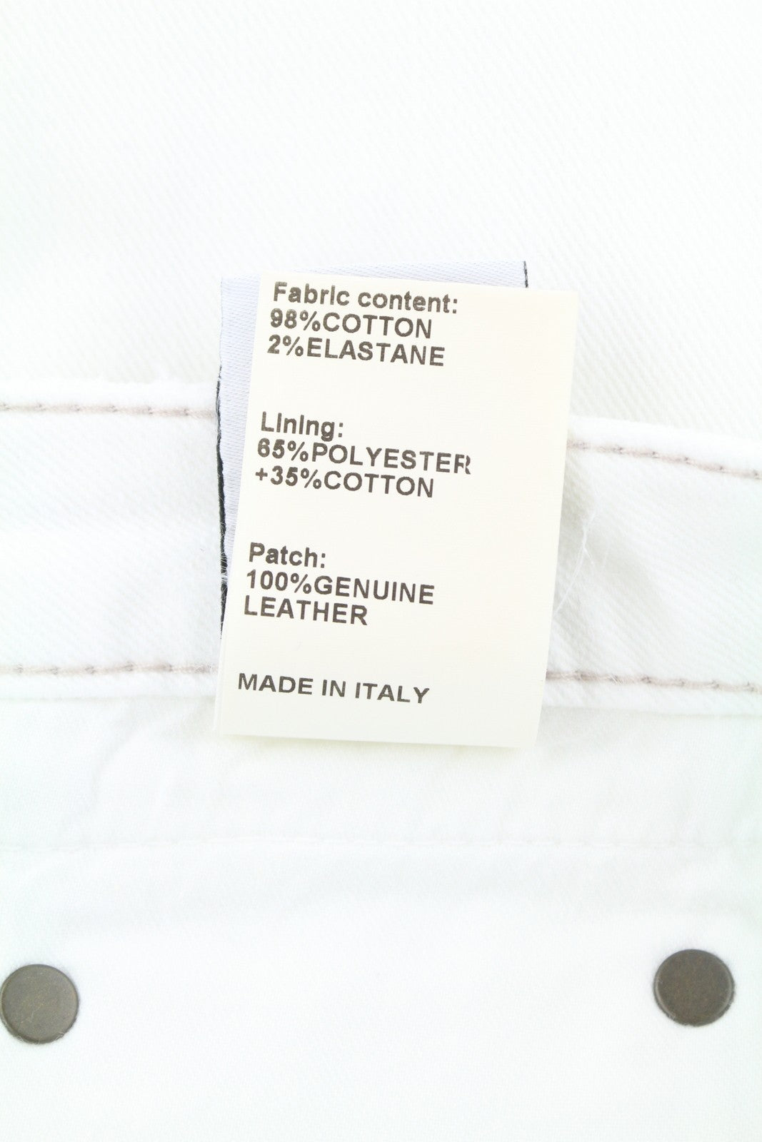 R13 berniukiški tiesūs moteriški džinsai 25 Bale balti trumpi, užtrauktuku iki kulkšnies PS25 RRP499