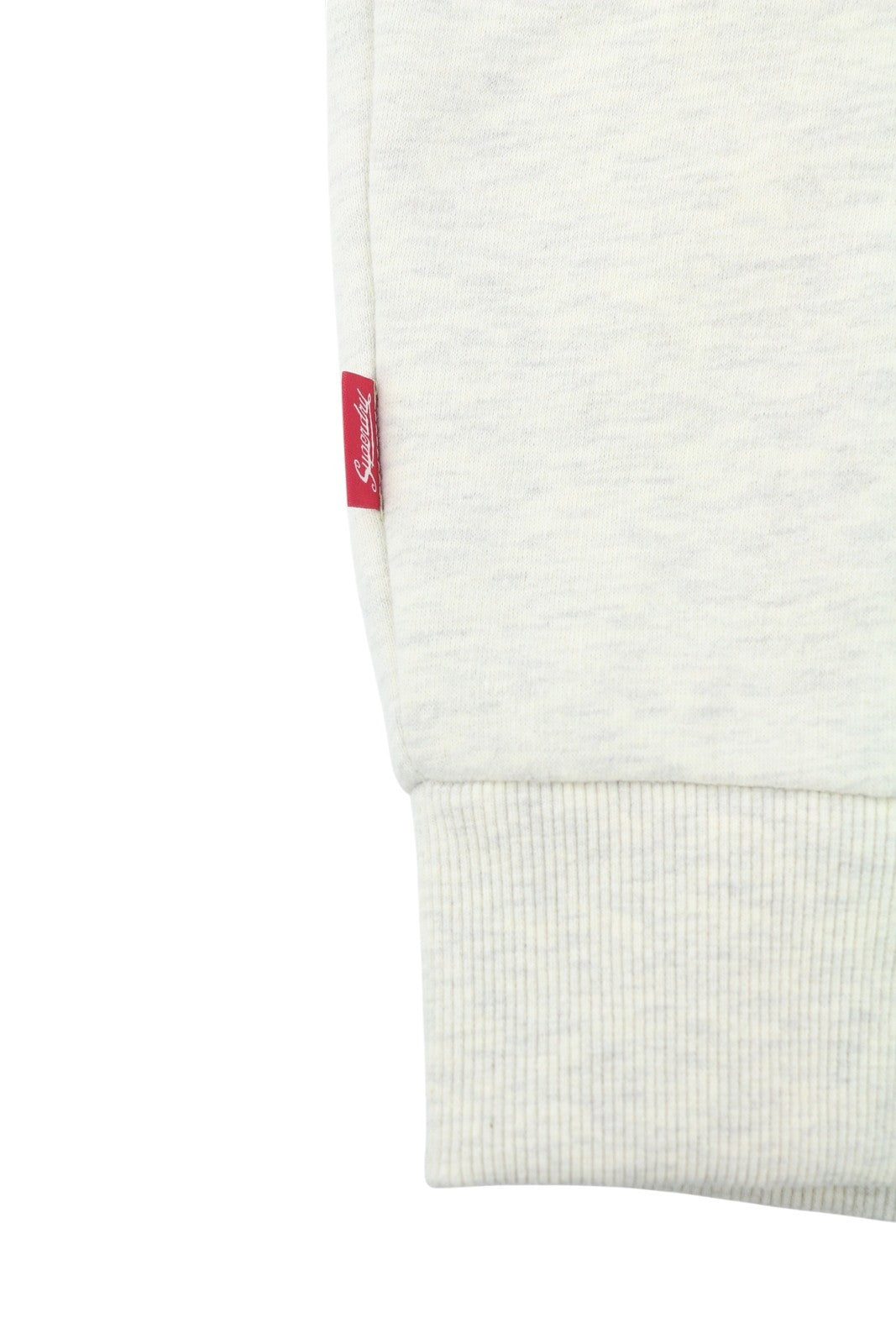 SUPERDRY Travel Postcard Graphic Crew Women Sweatshirt EU38 Cream Grey Pullover