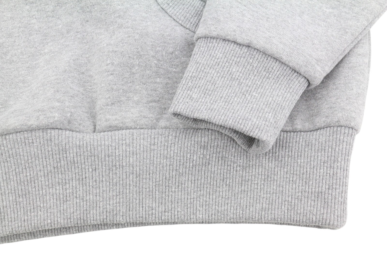 SUPERDRY Tonal VL Graphic Women Hoodie EU38 Melange Grey Kangaroo Logo Pullover