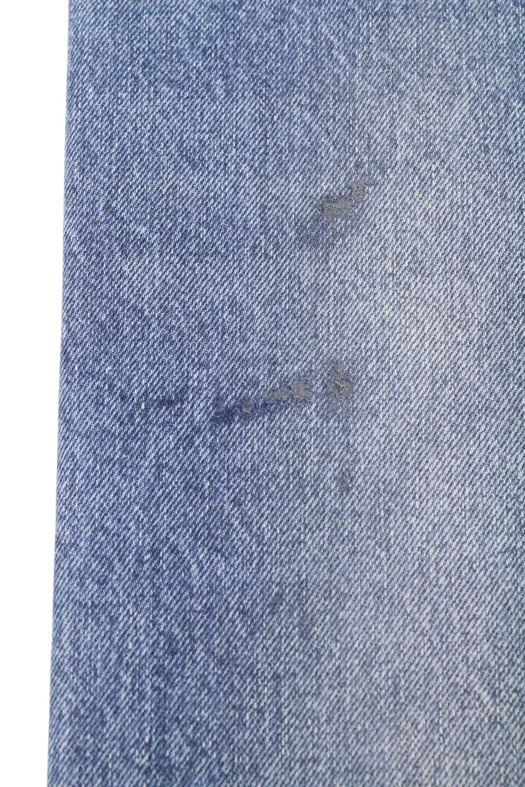 R13 Boyfriend Women Jeans 27 Jasper Cropped Whiskers Faded Blue PF25 RRP699