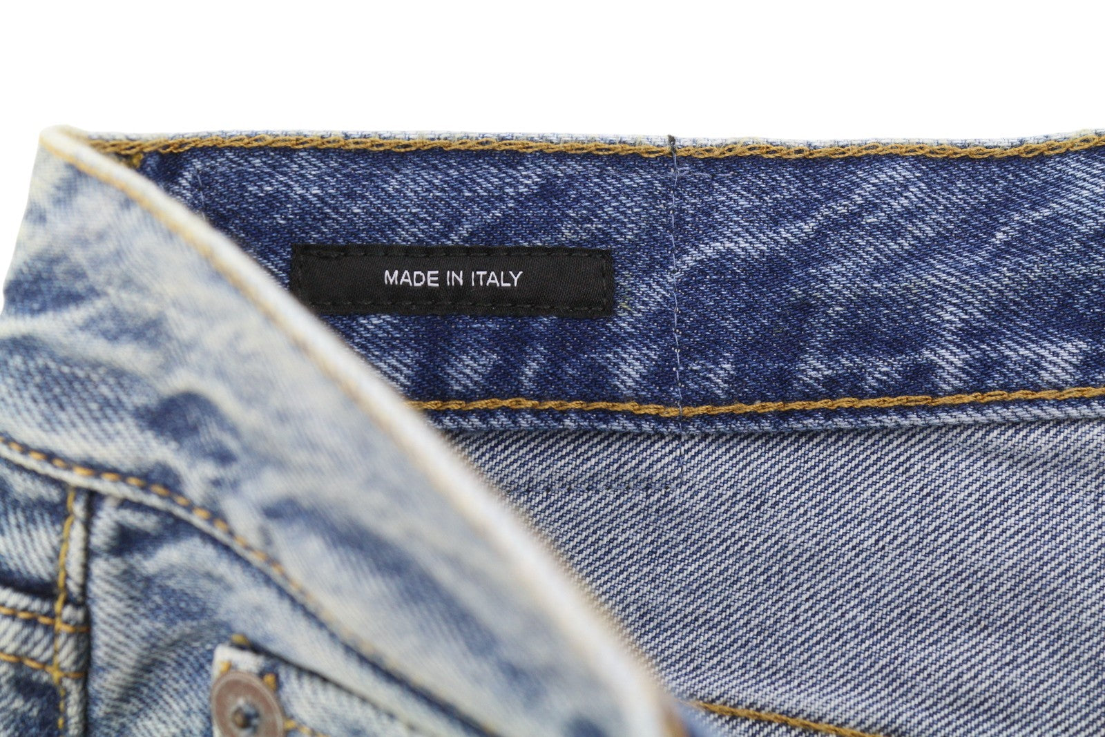 R13 Boyfriend Women Jeans 28 Jasper Cropped Whiskers Faded Blue FW25 RRP699