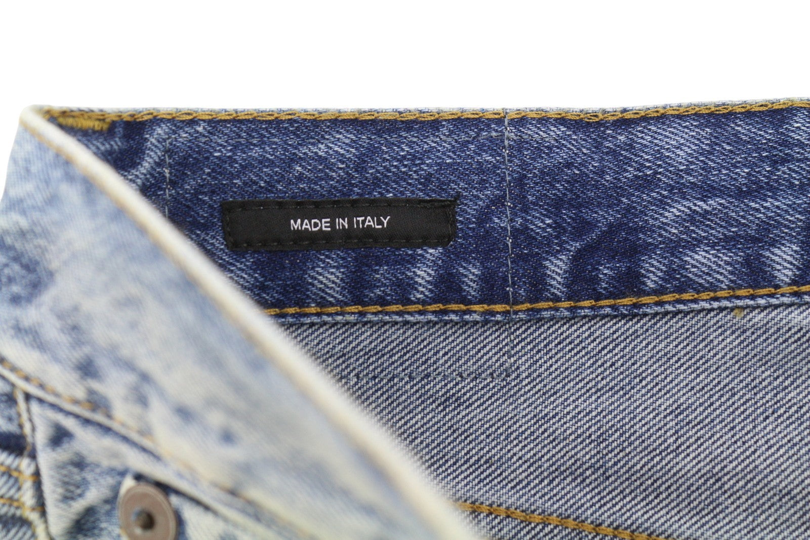 R13 Boyfriend Women Jeans 26 Jasper Cropped Whiskers Faded Blue PF25 RRP699