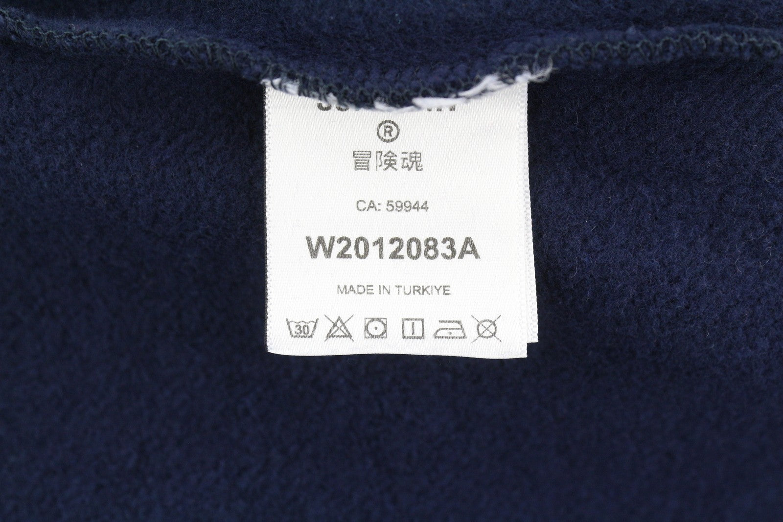 SUPERDRY La VL Graphic moteriškas džemperis su gobtuvu, 38 dydžio, tamsiai mėlynas, su kengūros kišene. 