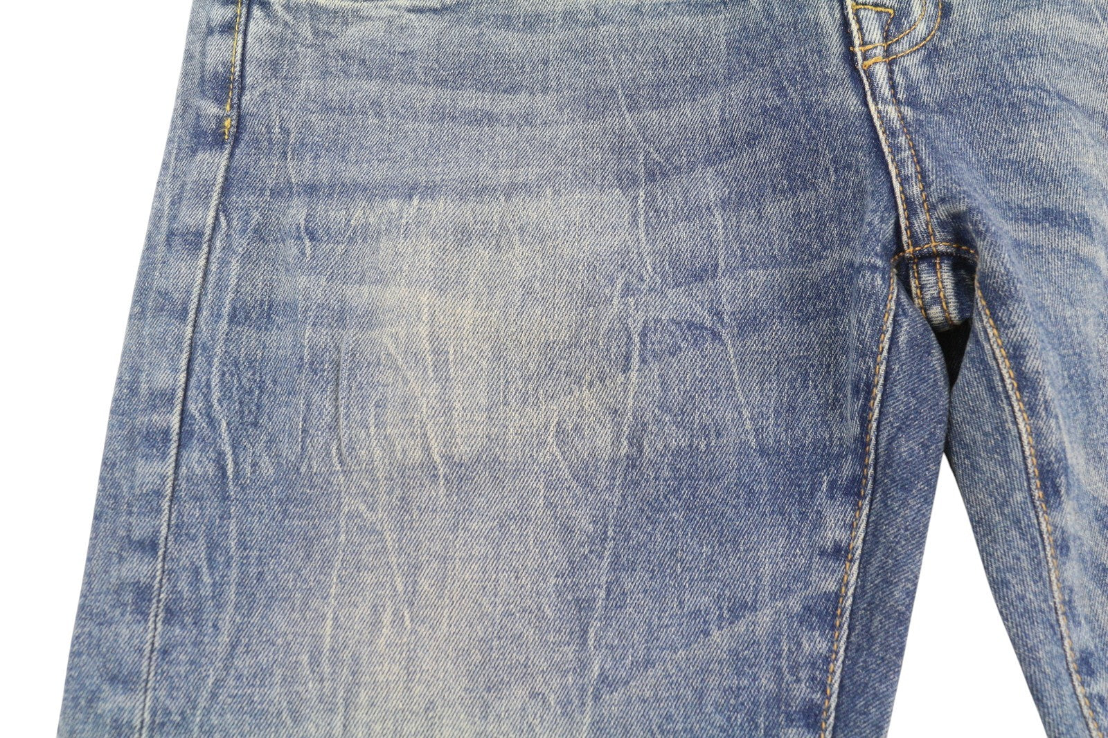 R13 berniukiški tiesūs moteriški džinsai 28 Kelly tamprūs trumpi užtrauktuku, išblukintos mėlynos spalvos RRP699 