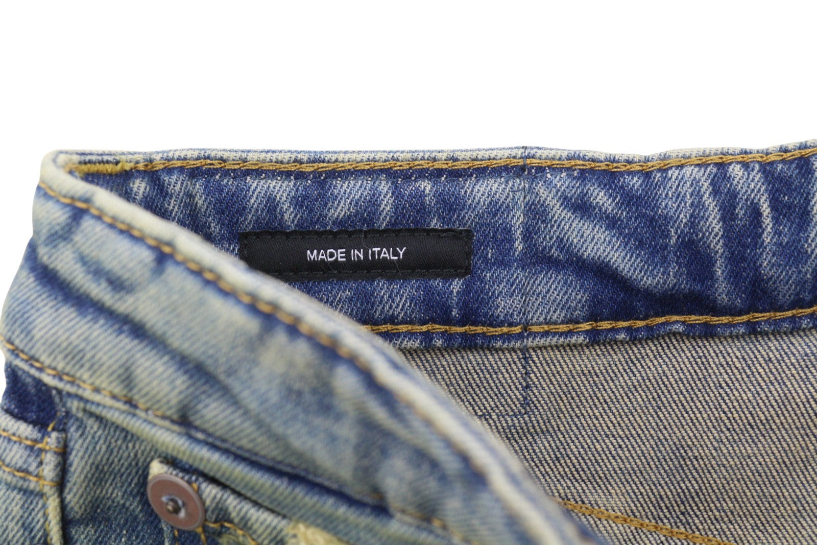 R13 Kick Fit Women Jeans 24 Kelly Stretch Flare Cropped Faded Blue FW25 RRP699