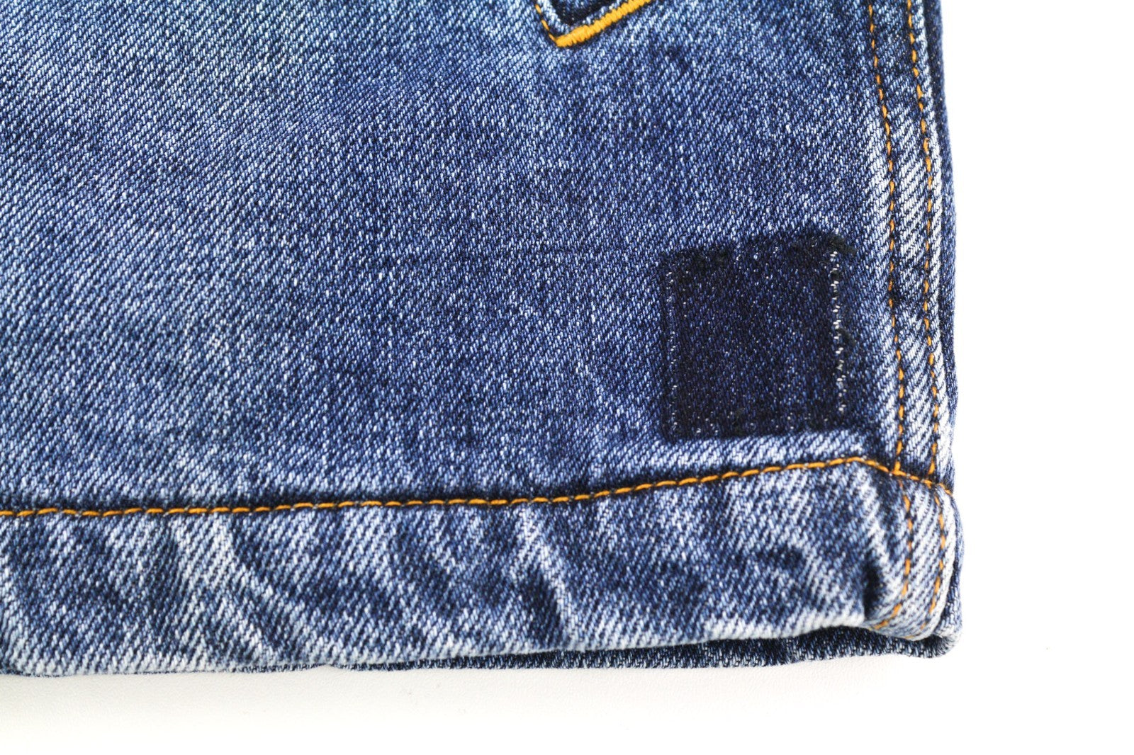 NUDIE JEANS Torkel Vintage Blue Men's XS Faded Polo Pockets Wool Jacket