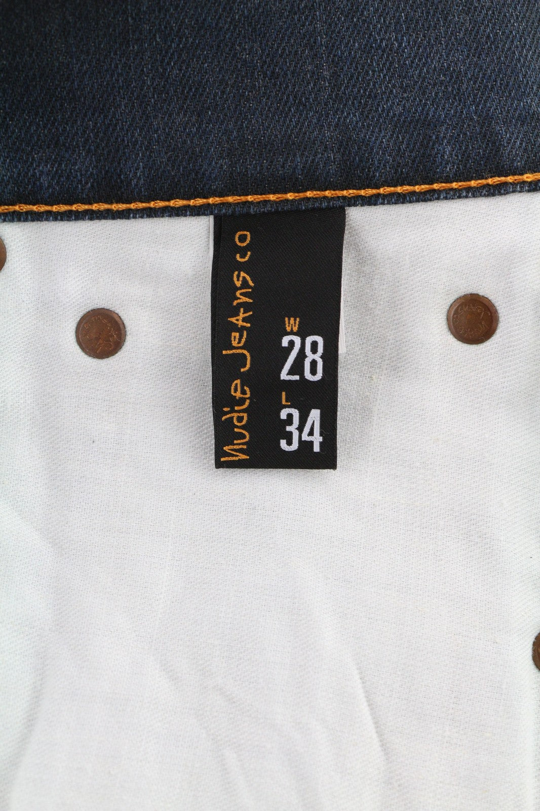 NUDIE JEANS Thin Finn Grey Authentique dėvėti vyriški W28/L34 ploni išblukę džinsai 