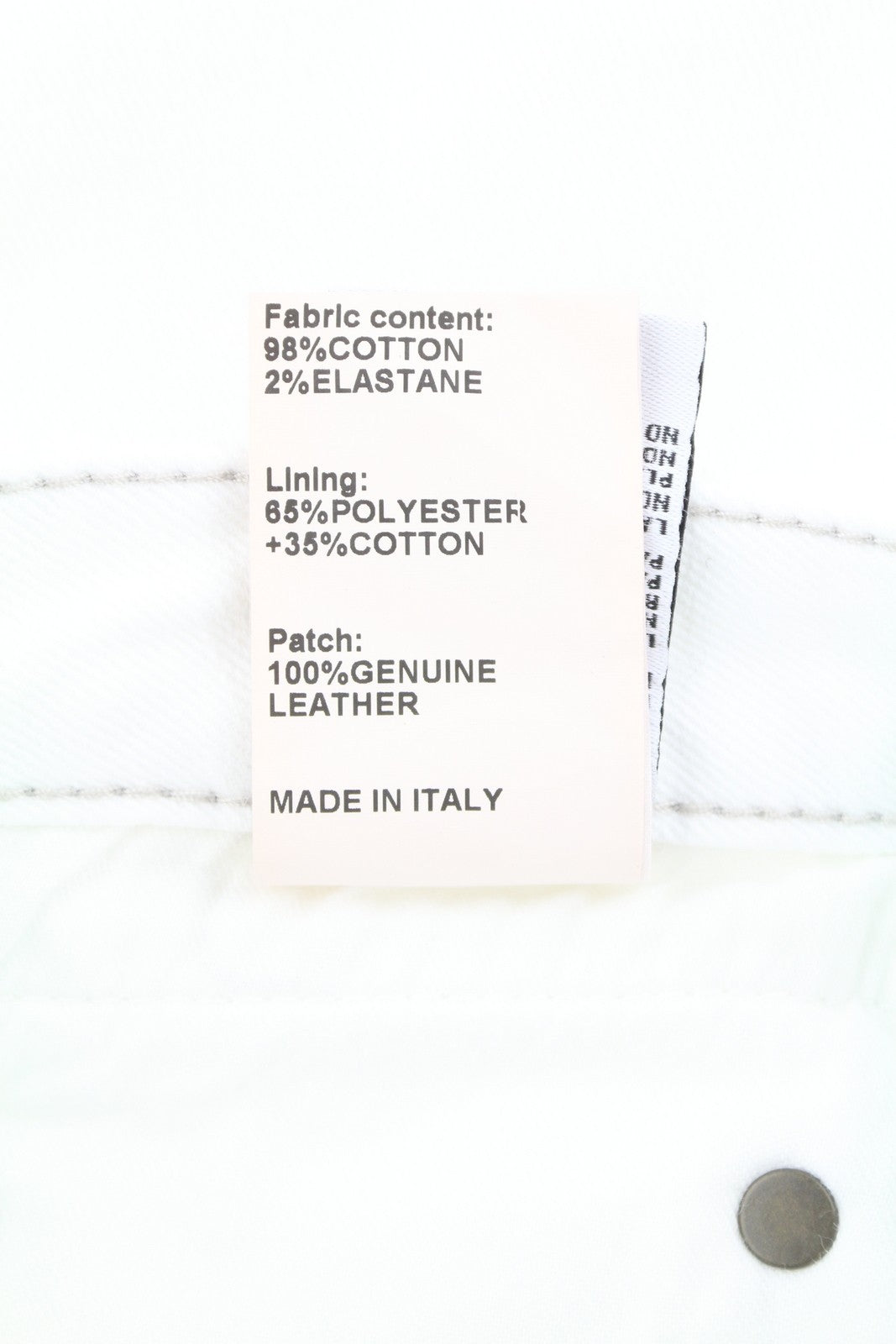 R13 Boy Straight Women Jeans 30 Bale White Cropped Ankle Zip Fly PS25 RRP499